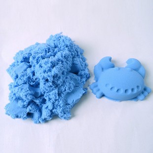 安全无味儿童太空动力玩具沙子套装彩色泥土火星魔力散沙泥沙粘土