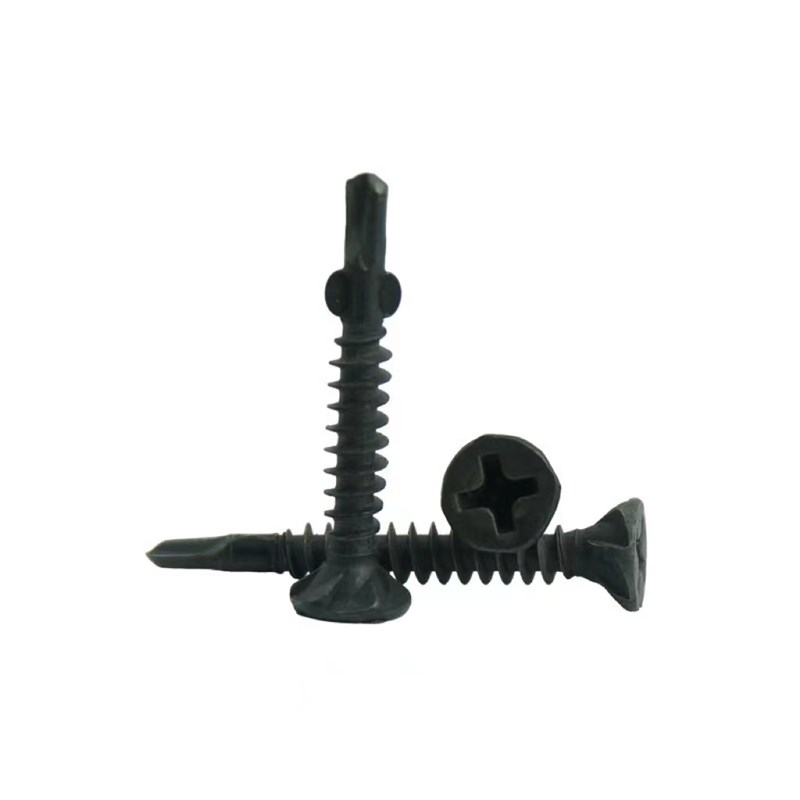 十字沉头夹耳钻尾螺丝带翼燕尾螺丝钉  硅酸钙板专用自攻螺钉包邮