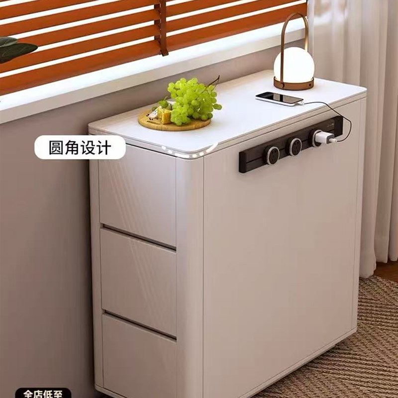 全实木单独岛台柜厨房料理台可移动中岛台靠墙柜餐桌导台岩板倒台