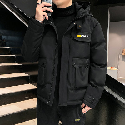 现货款主推2025冬季棉衣男新款羽绒棉服韩版帅气棉袄棉衣潮牌外套,男装棉衣,星座1712-3