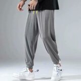 新款男装2025夏季休闲长裤子婚礼黑色西装裤百搭空调裤，男装西服套装，星座1712-3