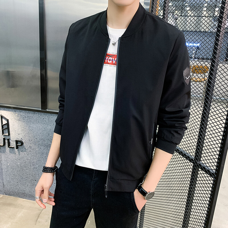 夹克男秋季外套潮流休闲男装中青年时尚韩版男士上衣,男装夹克,星座1712-3