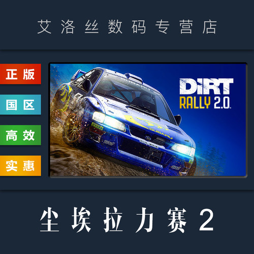 steam平台正版游戏尘埃拉力赛2