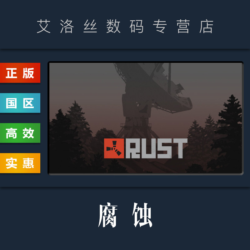 PC中文正版 steam平台 国区 联机游戏 腐蚀 Rust 乐器包 灼日包 全DLC 全新成品账号怎么样,好用不?
