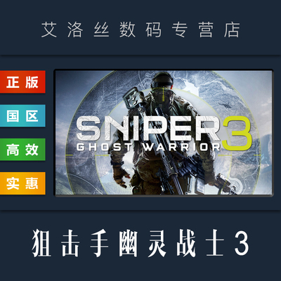 steam正版游戏狙击手幽灵战士3