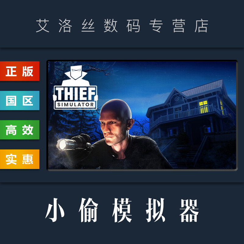 PC中文正版 steam平台 国区 游戏 小偷模拟器 Thief Simulator 窃贼模拟器 全DLC 豪宅怎么看?