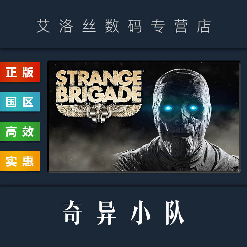 PC中文正版 steam平台 国区 游戏 奇异小队 奇兵旅 Strange Brigade 异域奇兵 激活码 豪华版 季票 全DLC使用感如何?