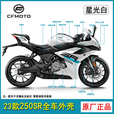 cfmoto23款250SR全车外壳