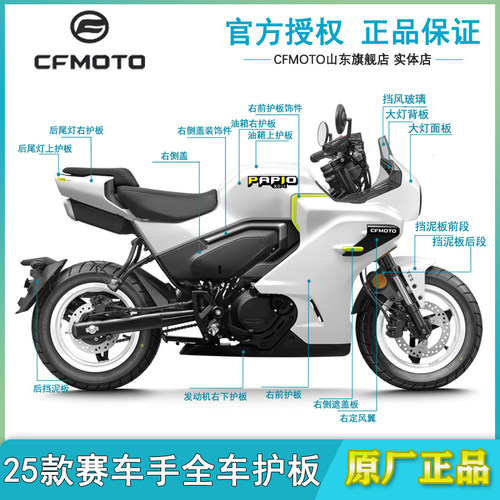 25款XO狒狒赛车手全车外壳护板