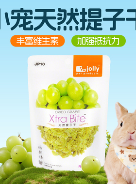 兔兔窝总店 Jolly 提子干 80g 兔子龙猫天竺鼠喜爱的宠物零食JP10