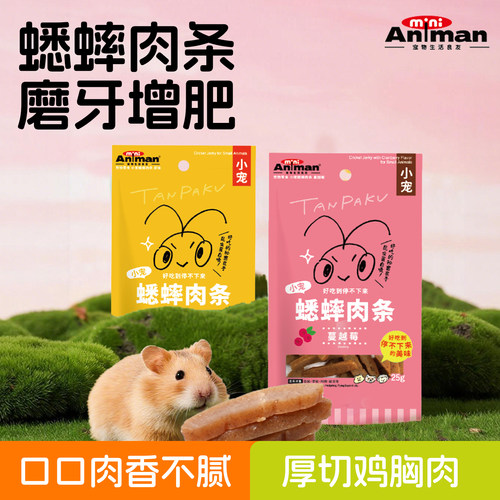 爱妮漫小宠仓鼠金丝熊零食