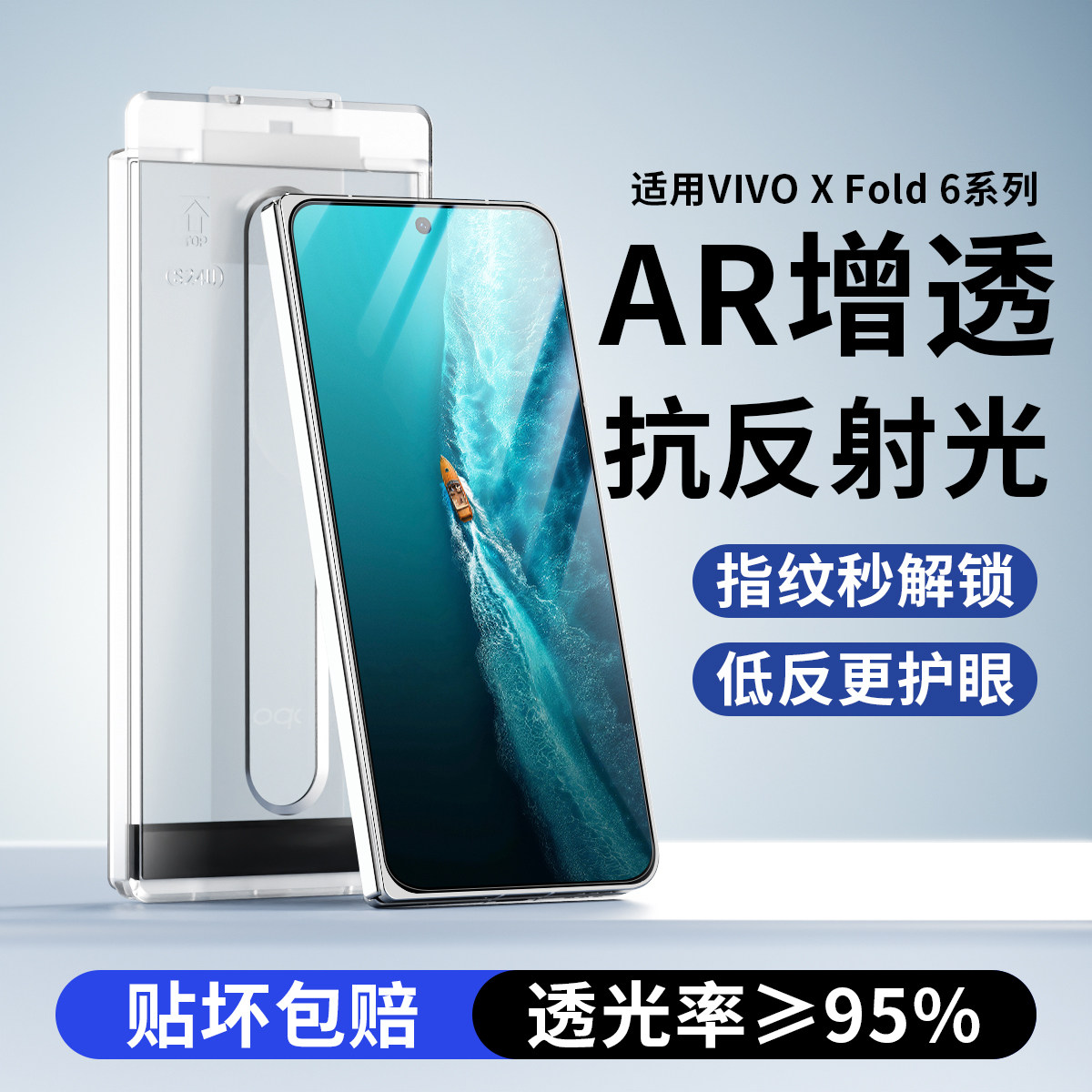 无尘仓AR抗反射适用xFold6钢化