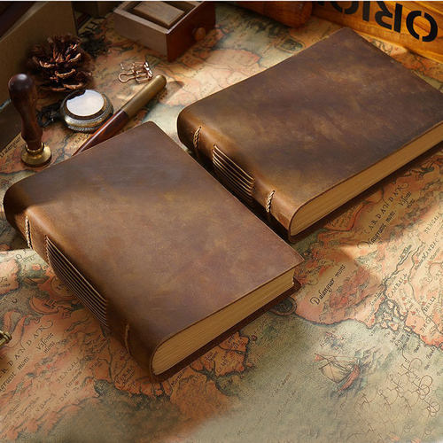 牛皮皮原创阅读空白纸笔记本定制