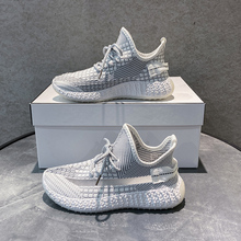 2020超火时尚轻便飞织运动鞋女