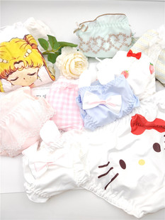 蕾丝纯棉甜美日系外贸瑕疵女内裤 捡漏 Q2大码 全新少女学生特价