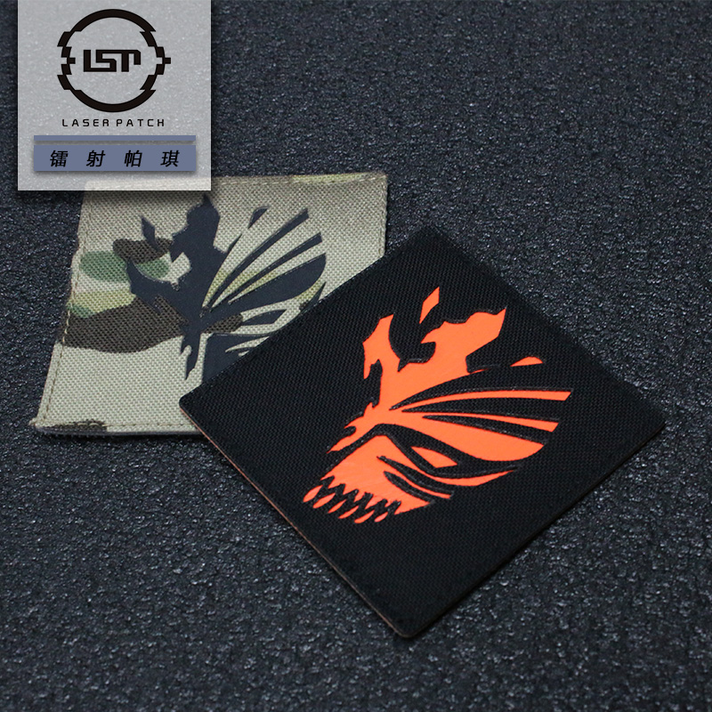 镭射帕琪贴章激光雕刻士气