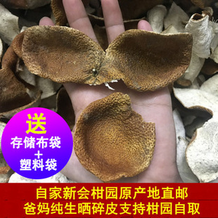 2024年正宗广东新会5年10年老陈皮丝新鲜小青柑大红皮桔橘子果皮