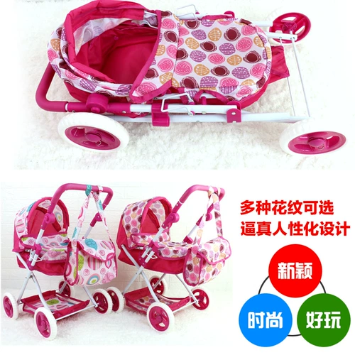 Детская коляска, большая игрушечная машина, кукла, игрушка, подарок на день рождения