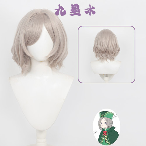 沃顿 第五人格 作曲家cos假发头皮顶求生者一体扎发
