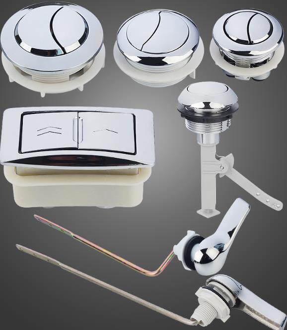 全套冲水按钮按键座便器蹲式大便器压盖坐便器蓄水公共厕所排污