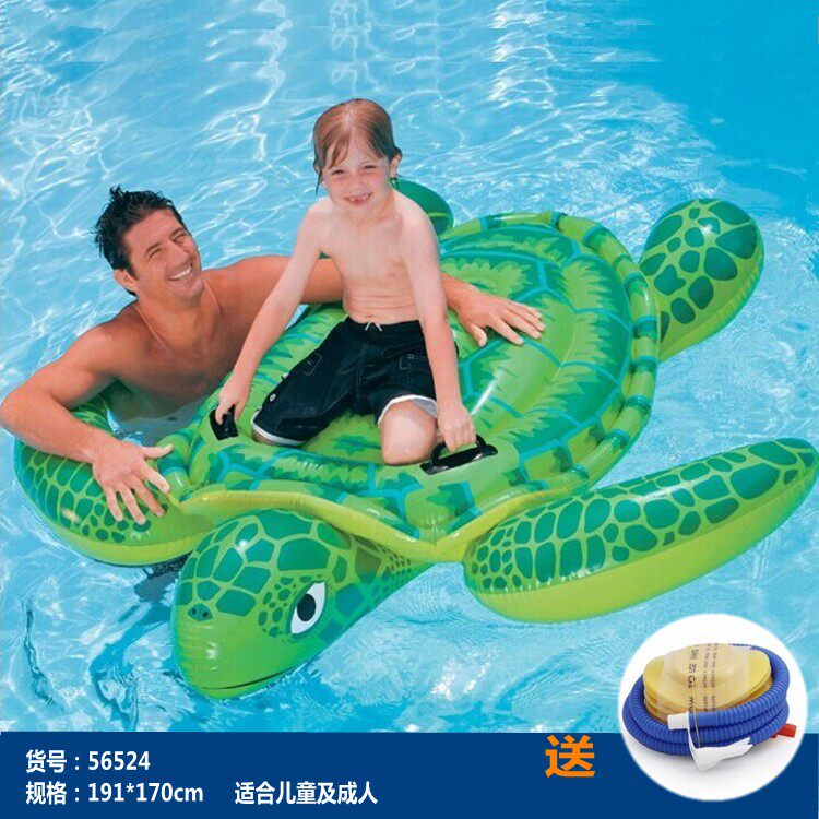 正品出口成人水上充气坐骑INTEX