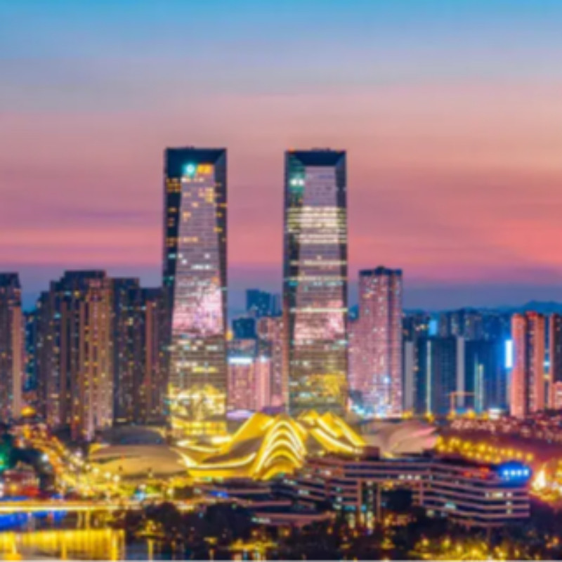 长沙梅溪湖金茂豪华精选酒店 尊贵湖景大床房1晚 - 实物图