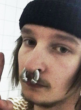 钛钢C形U型男女士身体环马蹄环多用环弯杆穿刺穿孔鼻环耳扩
