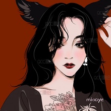 画头像卡通手绘漫画设计定制暗黑风宠物情头真人照片转手绘画像