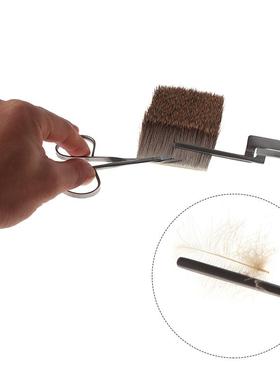 Wifreo不锈钢夹毛器 蝇绑制工具 兽毛羽毛通用夹毛器Hair Catcher
