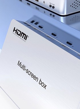 4K60hz专业多屏宝HDMI Multiscreen Box横竖屏电视画面拼接处理器