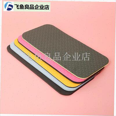 健腹轮跪垫瑜伽膝盖垫子健身器材地垫哑铃垫加U厚坐垫花园跪垫,