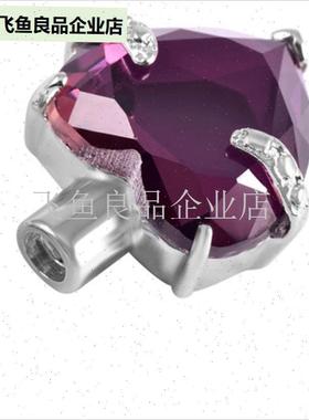 钛钢水晶吊坠配饰女香水瓶项链可打开纪K念猫狗宠物骨灰盒吊坠饰,