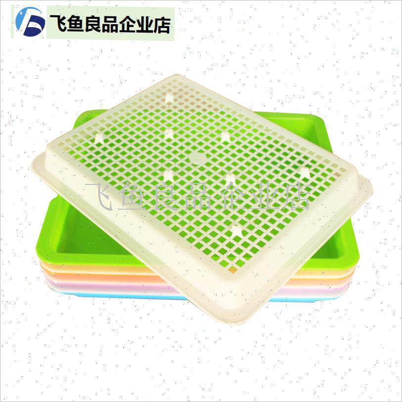 育苗盘花生芽苗k菜水培蔬菜猫草托盘大塑料无P土栽培蔬菜设备育,
