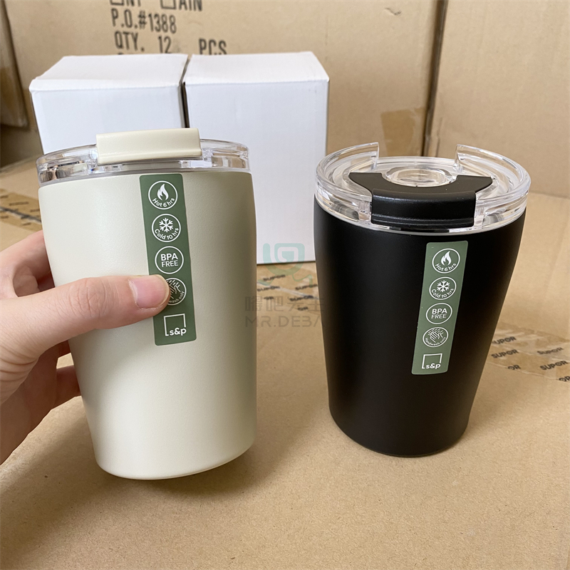 咖啡随行杯子保温冷热两用保温杯车载杯360ml