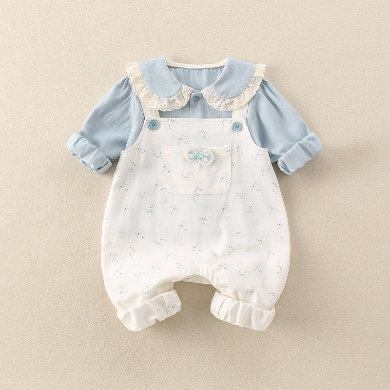 婴儿衣服春秋款宝宝分体两件套