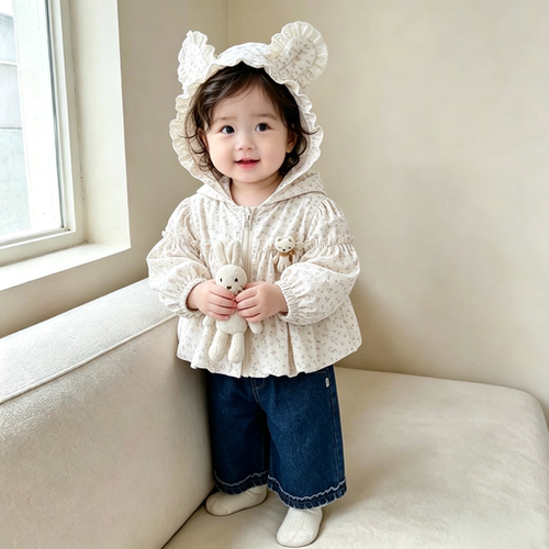 婴儿衣服秋装长袖外套女宝宝长袖上衣小女童洋气外出服秋季可爱