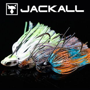 jackall日本CRAWL SWIMMER胡须佬防挂底JIG铅头钩草区障碍鲈鱼路