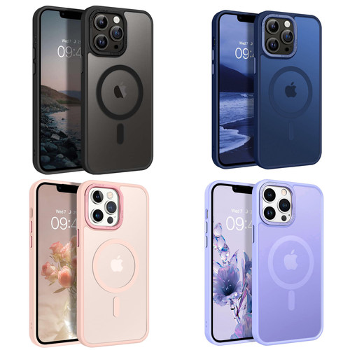 适用苹果17磁吸手机壳iPhone16promax肤感15plus防摔14 13 12 118保护套Magnetic Wireless Charge PhoneCase