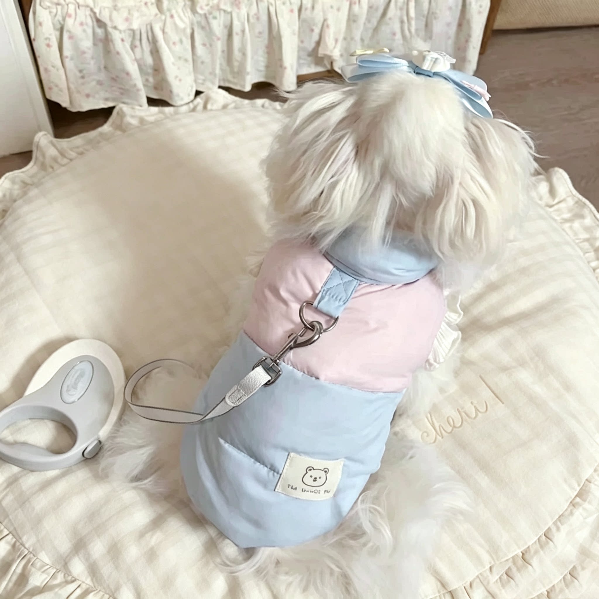 马尔济斯专用衣服比熊狗约克夏马甲秋冬季冬天款羽绒棉服超小体犬图片