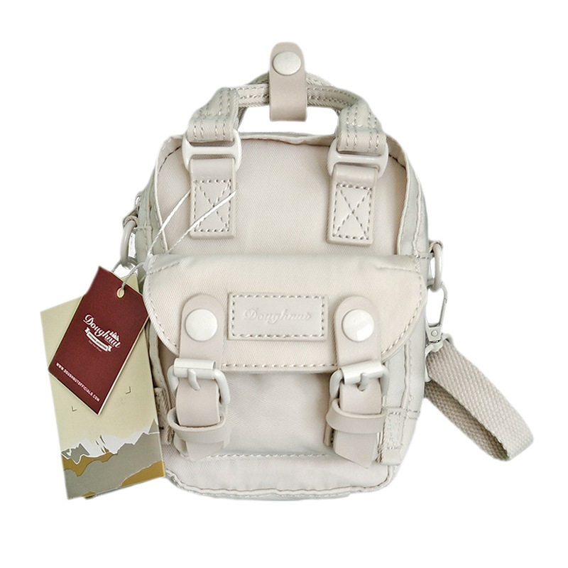 i甜甜圈双肩包迷你斜挎小包配真皮韩版单肩包校园撞色学生单肩包|ruв категории Сумки, Г - жа сумки - от Buy2taobao.com для оказания профессиональной услуги покупки агента Taobao