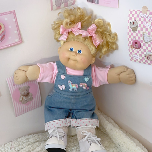 「缤纷糖果」椰菜娃娃娃衣T恤牛仔裤背带裤Cabbage Patch Kids