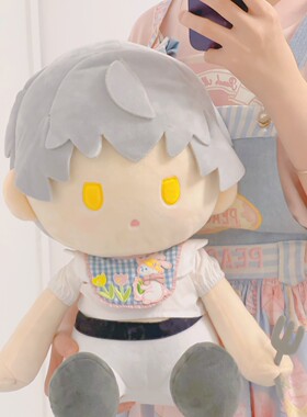 春田格子原创手作40cm娃衣光与夜一番赏着替口水兜无属性奶里奶气