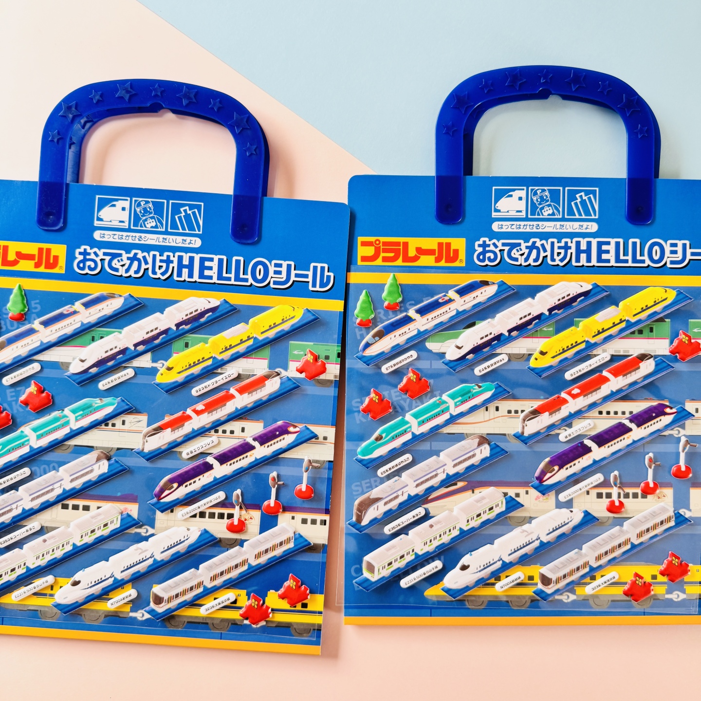 卡通高铁火车立体泡泡贴玩具交通工具diy场景益智贴画可以重复贴