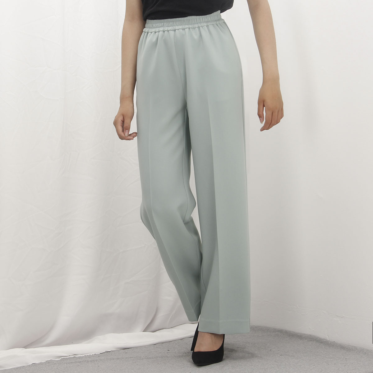 一条很ENJOY的空气裤/凉凉裤 三醋酸面料显瘦无敌好穿舒适 九分裤