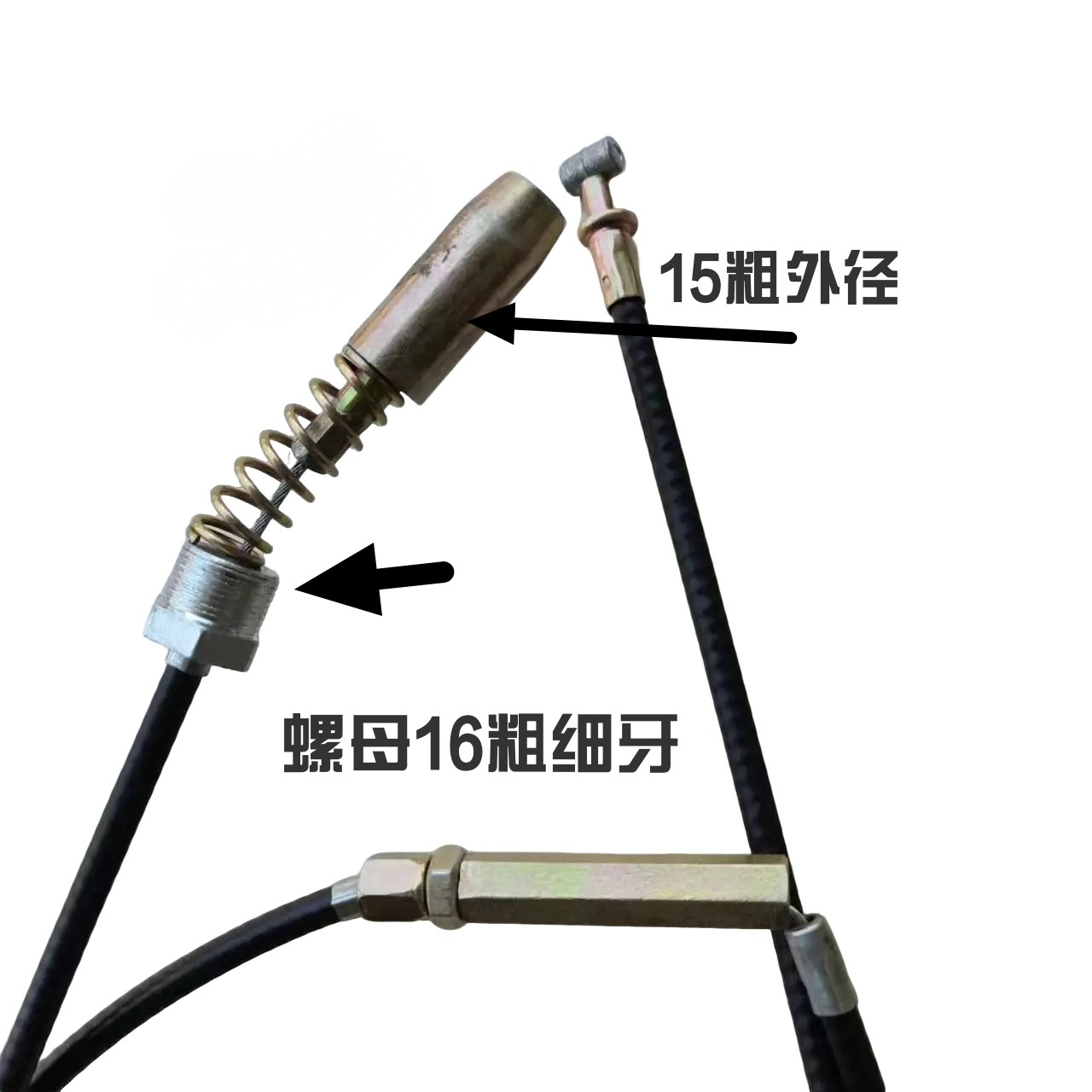 微耕机转向线转把线升降线田园机小型机农机拉线小型农机离合线