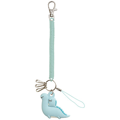 日本SanX正品Sumikko Gurashi角落生物 伸縮匙扣包掛件(水龍)