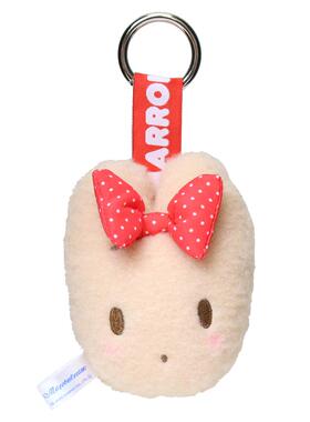 日本Sanrio正品Marron Cream兔媽媽 毛絨匙扣包掛件Face Tag
