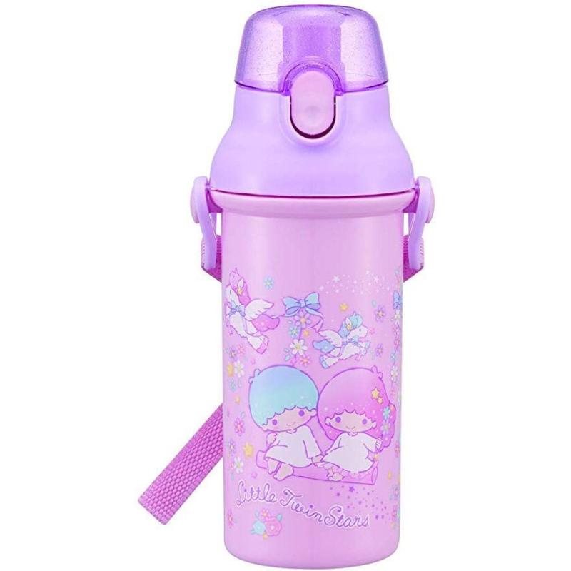 日本Sanrio正品LittleTwinStars小雙星兒童運動水壺480ml(飛馬)