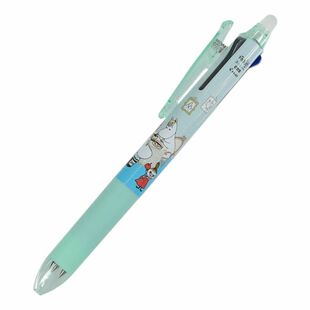 日本正品Moomin姆明 Frixion可擦三色中性筆原子筆Mint