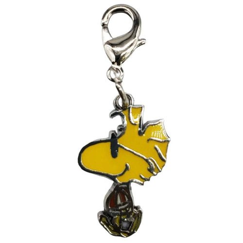 日本正品Snoopy史努比 Woodstock金屬拉鏈扣匙扣包掛件(Sukajan)